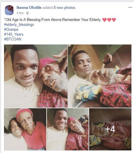 145 year old grandfather