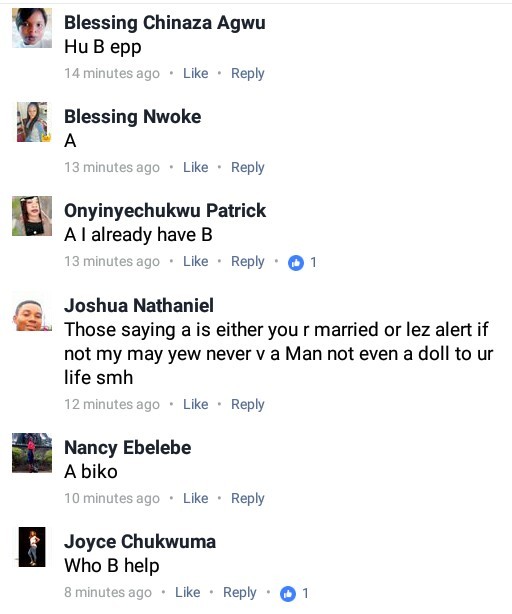 ladies choose jollof rice