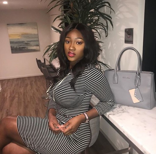 Omotola Jalade second Daughter