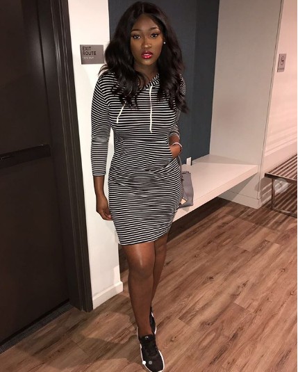 Omotola Jalade second Daughter