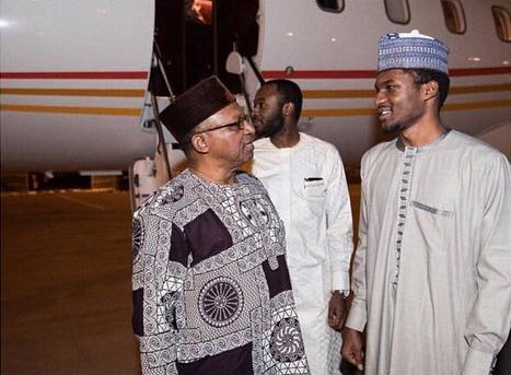 Yusuf Buhari arrives Nigeria