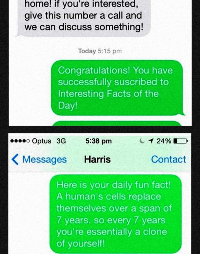 Old messages. Text messaging the facts. The best insulting texts for Scammers.