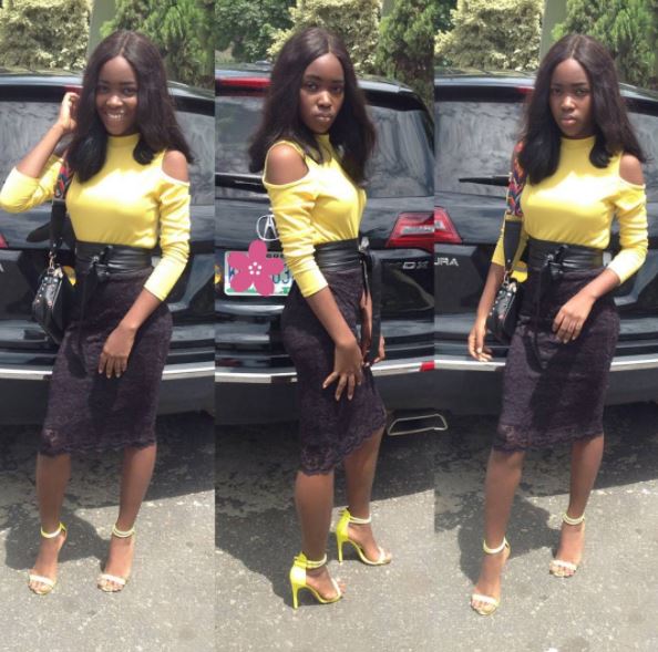 Mercy Aigbe daughter Michelle photos