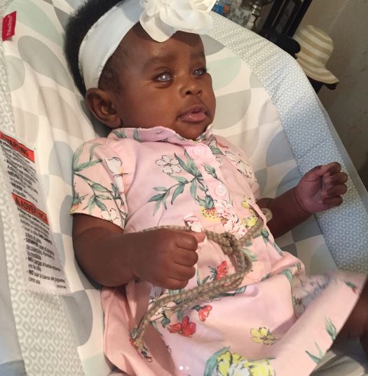 Young Mother Whose Daughter Was Born Blind Shares Really Moving Story. (Photos) - YabaLeftOnline