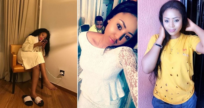 actress regina daniels gains admission