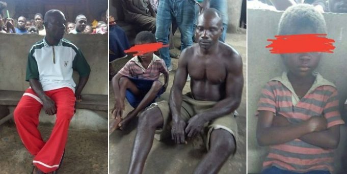 45 year old man caught raping 7 year old girl