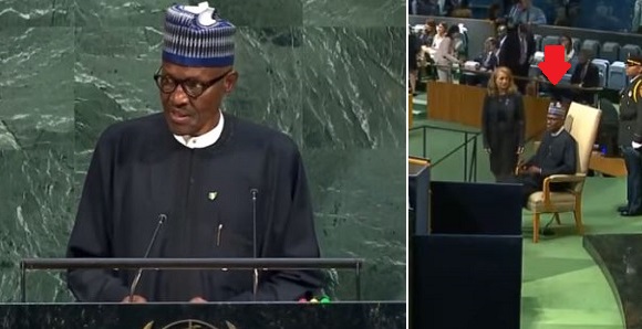 President Buhari Addresses UN General Assembly