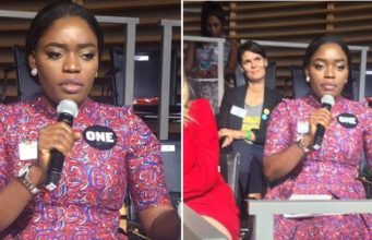 Bisola Addresses United Nations