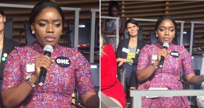 Bisola Addresses United Nations