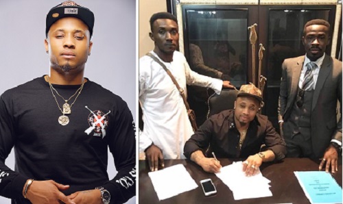 davido's cousin b-red renews hkn music contract