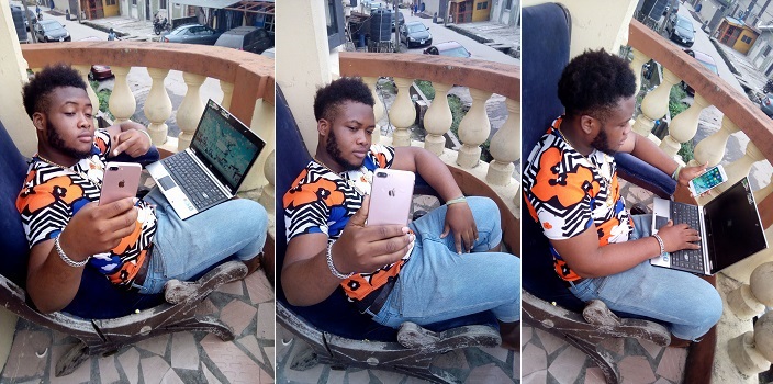 Nigerian Guy says he has made it in life after he bought an iPhone 7 +