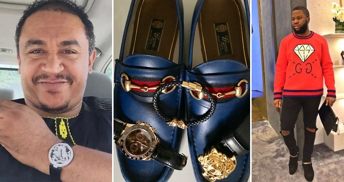 Hushpuppi Confirms Daddy Freeze Gucci Shoes Are Authentic.