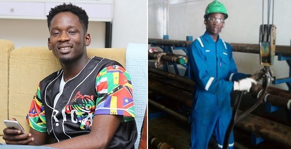 Mr Eazi shares throwback picture