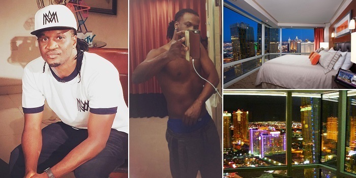 Paul Okoye shares lovely view of his hotel in Las Vegas, calls for thunder to fire “some people”