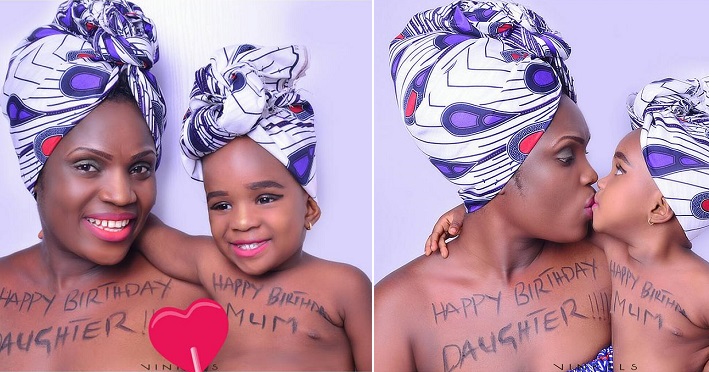 Awwww! This Mother And Daughter Born On The Same Day Melt Hearts In Lovely Birthday Shoot.
