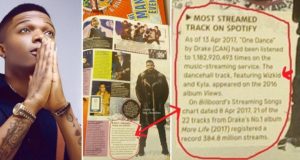 Wizkid Debuts Guinness World Records