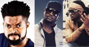 basketmouth reacts psquare's viral fight video