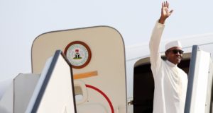 President Buhari departs Nigeria