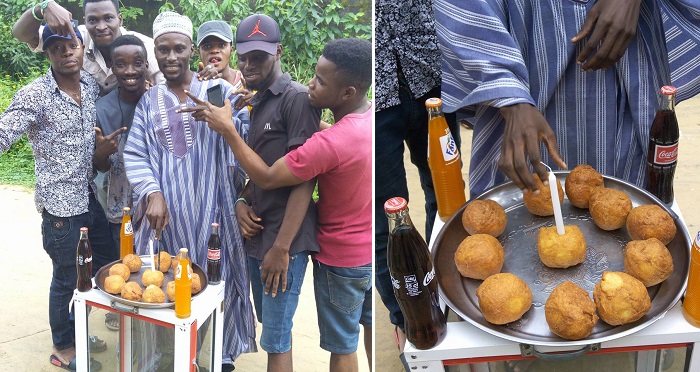 Hehe… See How This Nigerian Guy Celebrated His Birthday. (Photos)