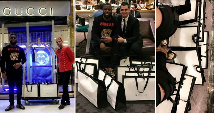 Hushpuppi Shopping Spree