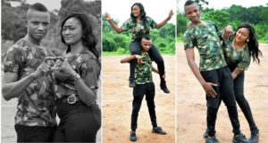 Nigerian Military Couple