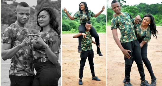 Nigerian Military Couple