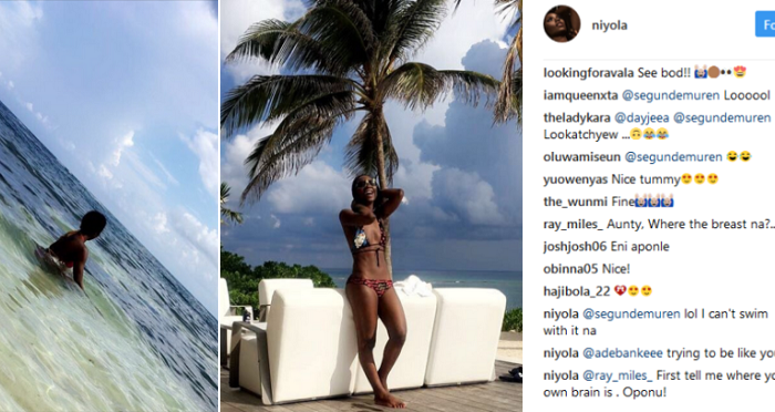 niyola slams follower