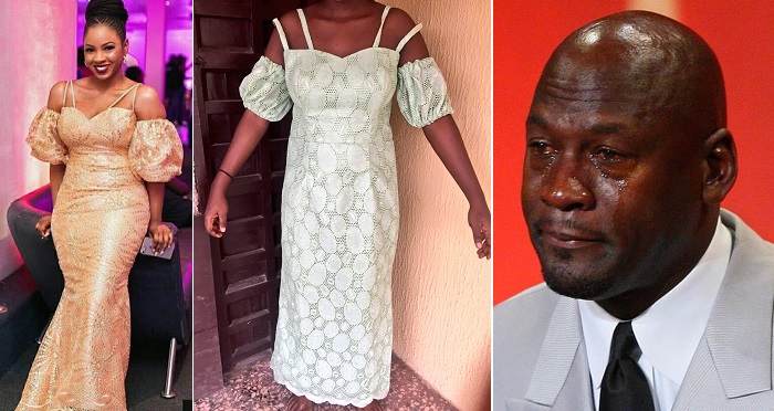Ouch! See What This Nigerian Lady Got From Her Tailor Versus What She Asked For.