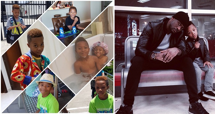 “Son, You Are The Heir To The Throne” – Peter Okoye Celebrates Son On His 9th Birthday.
