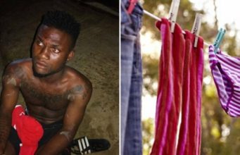 tattooed nigerian ghana returnee caught stealing shirts