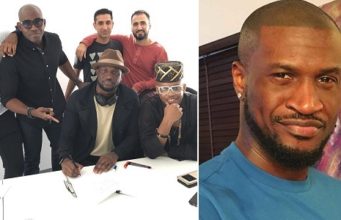 Peter Okoye signs deal