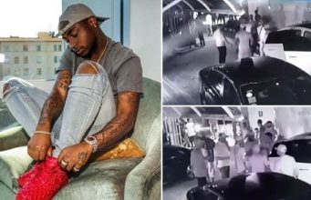 Davido releases CCTV footage