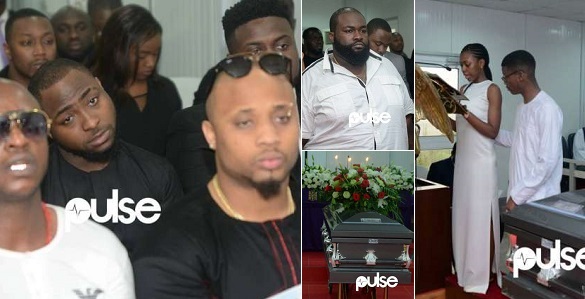 Davido Attends Funeral Ceremony