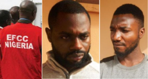 EFCC Arrests Two Yahoo Boys