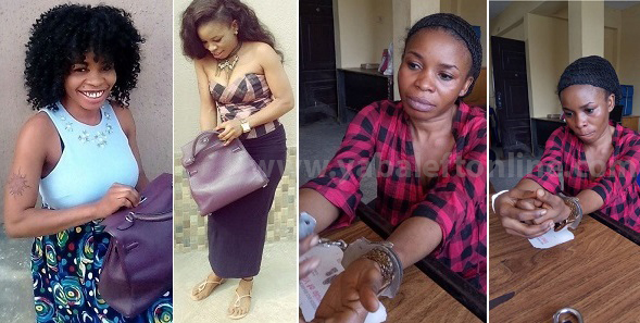Abuja based slay queen steals