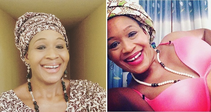 Kemi Olunloyo Takes Snap In Pink Bra To Celebrate Breast Cancer Awareness Month.