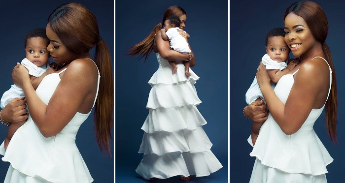 “Kissing Him Is A Hobby” – Laura Ikeji Says Of Her Adorable Baby Boy.