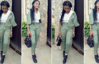Female Corper Rocks NYSC Uniform