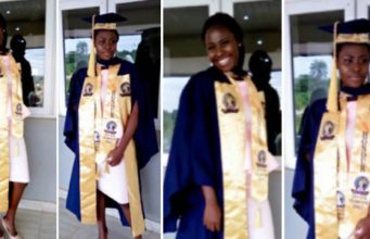 Nigerian graduate shares touching story