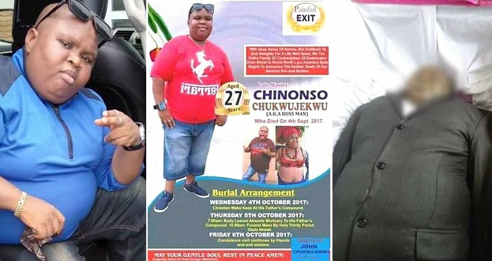 Nollywood Actor, Chinonso Chukwujekwu AKA Boss Man Laid To Rest. (Photos)