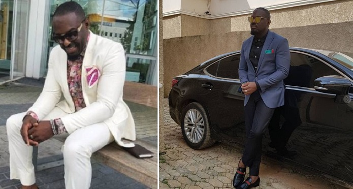 jim iyke slams follower