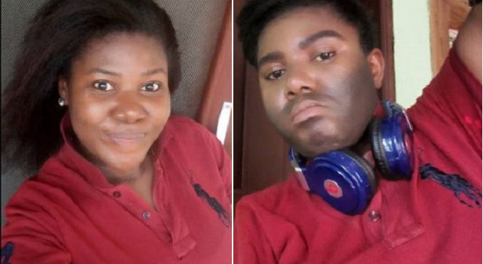 Female Makeup Artist Transforms