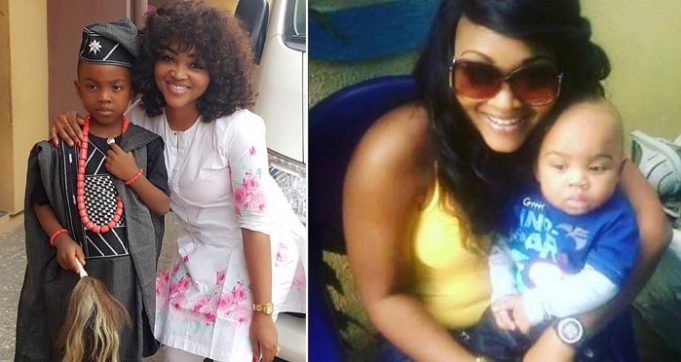 mercy aigbe's throwback photo