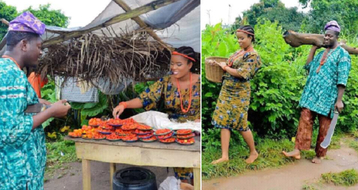 Village-Themed Pre-Wedding Photos