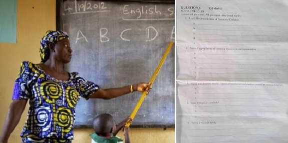 primary 4 exam questions