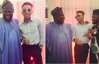 Falz Tekno Pictured Alongside Governor Ambode