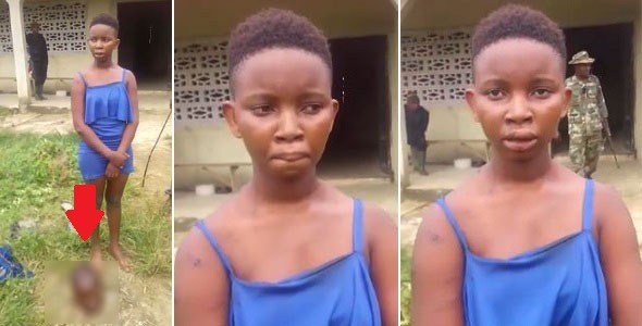14-year-old Girl caught