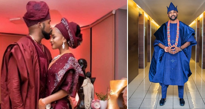 “I Don’t Deserve This Woman But God Saw It Fit To Bless Me” – Banky W Says As He Steps Out For His Traditional Wedding.