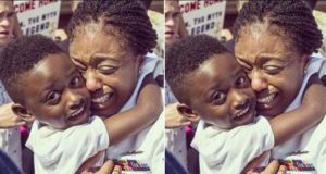 Nigerian Mum Reunites Son