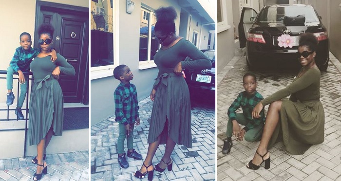 Checkout These Lovely New Photos Of Wizkid’s Baby Mama And Their Son, Boluwatife.